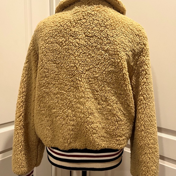 FOREVER 21 TEDDY BEAR VARSITY STYLE JACKET - Picture 2 of 8